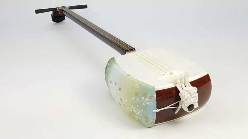 高級 三味線 三弦 三絃 バチ 撥 糸巻き 地唄 長唄 津軽 天然素材