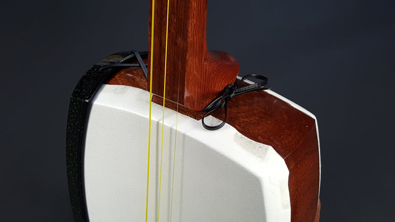 未使用級 最高級 津山撥 開き14cm 定価約150万円 三味線 和楽器 地唄