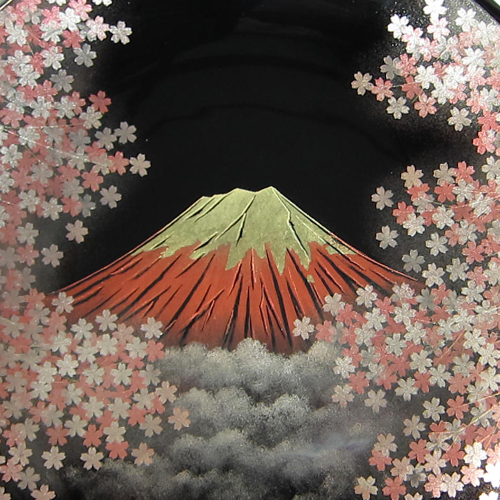 輪島塗漆器の工房直販 輪島塗太郎 / 輪島市 塗太郎 / 輪島塗 飾皿 手彫