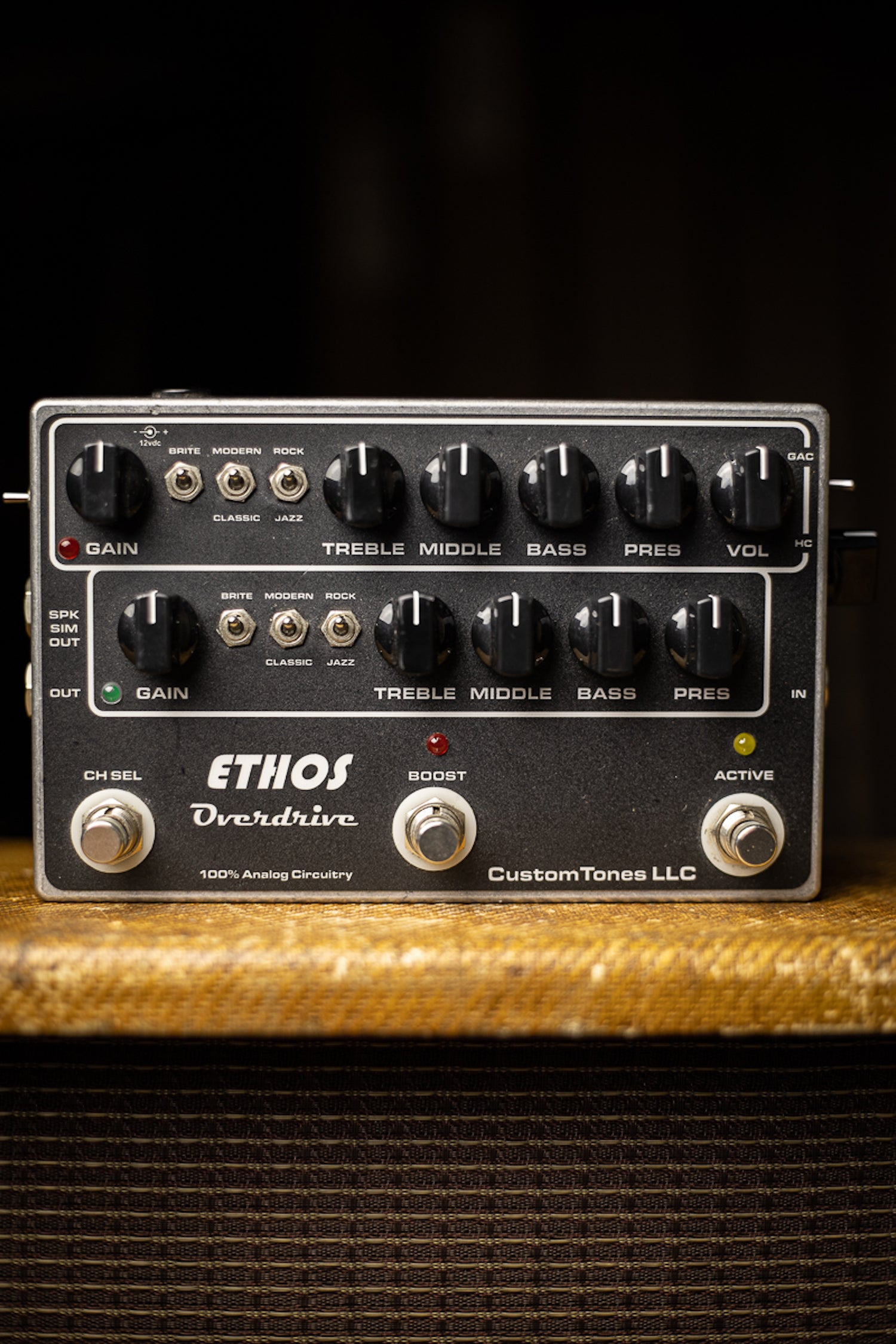 Pre-Owned Custom Tones Ethos Overdrive – Walt Grace Vintage