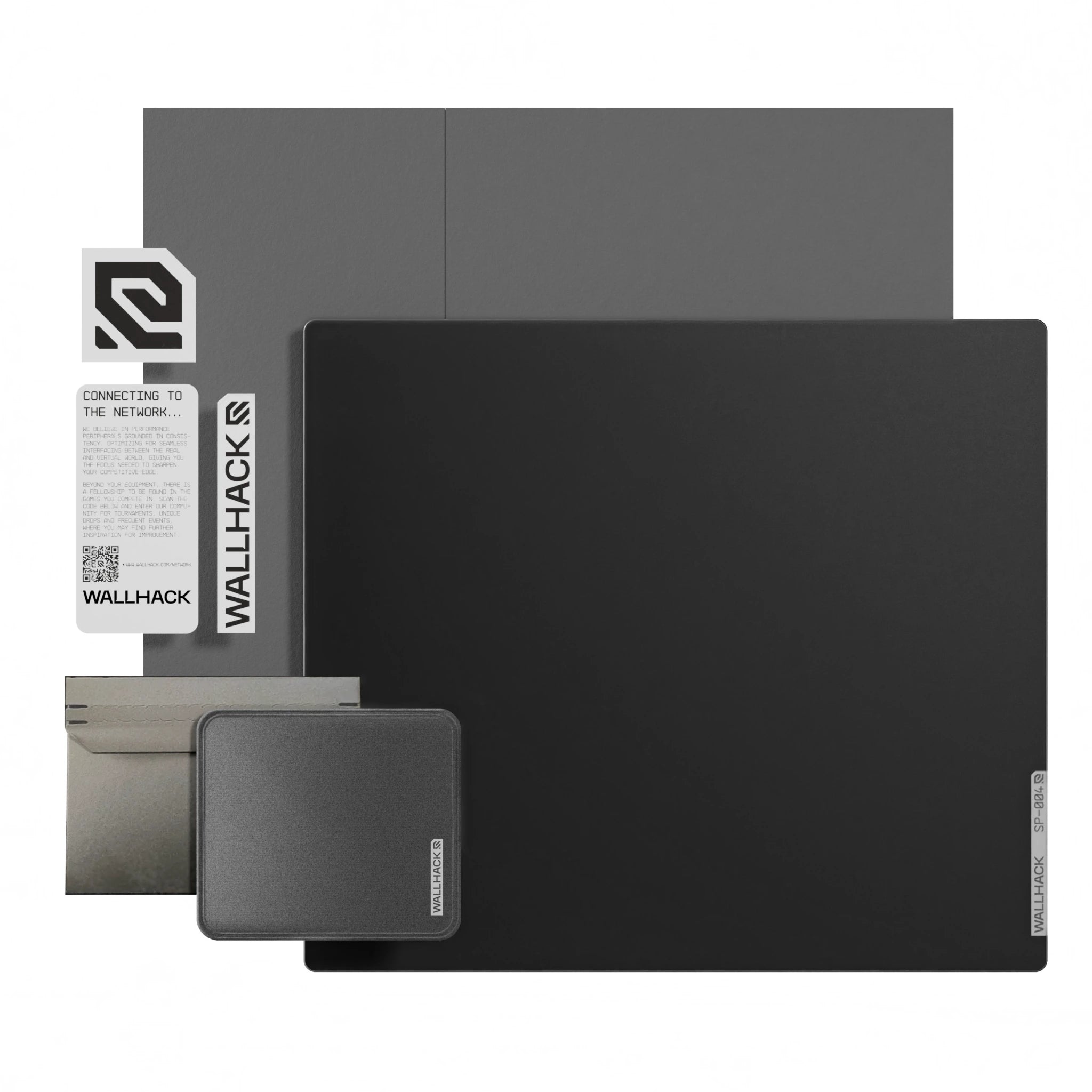 WALLHACK sp-004 twins ガラスマウスパッド 【公式通販】