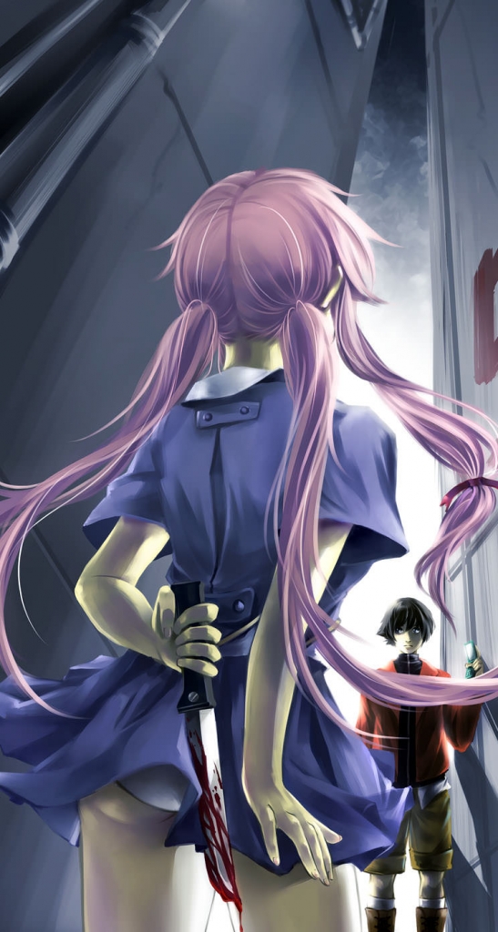 未来日記 クリアファイル 天野雪輝&我妻由乃&秋瀬 未来日記【天野