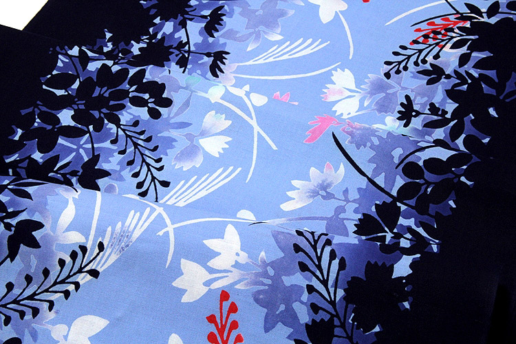 訳あり】ファッションデザイナー Kansai「山本寛斎」 本染め 高級 反物