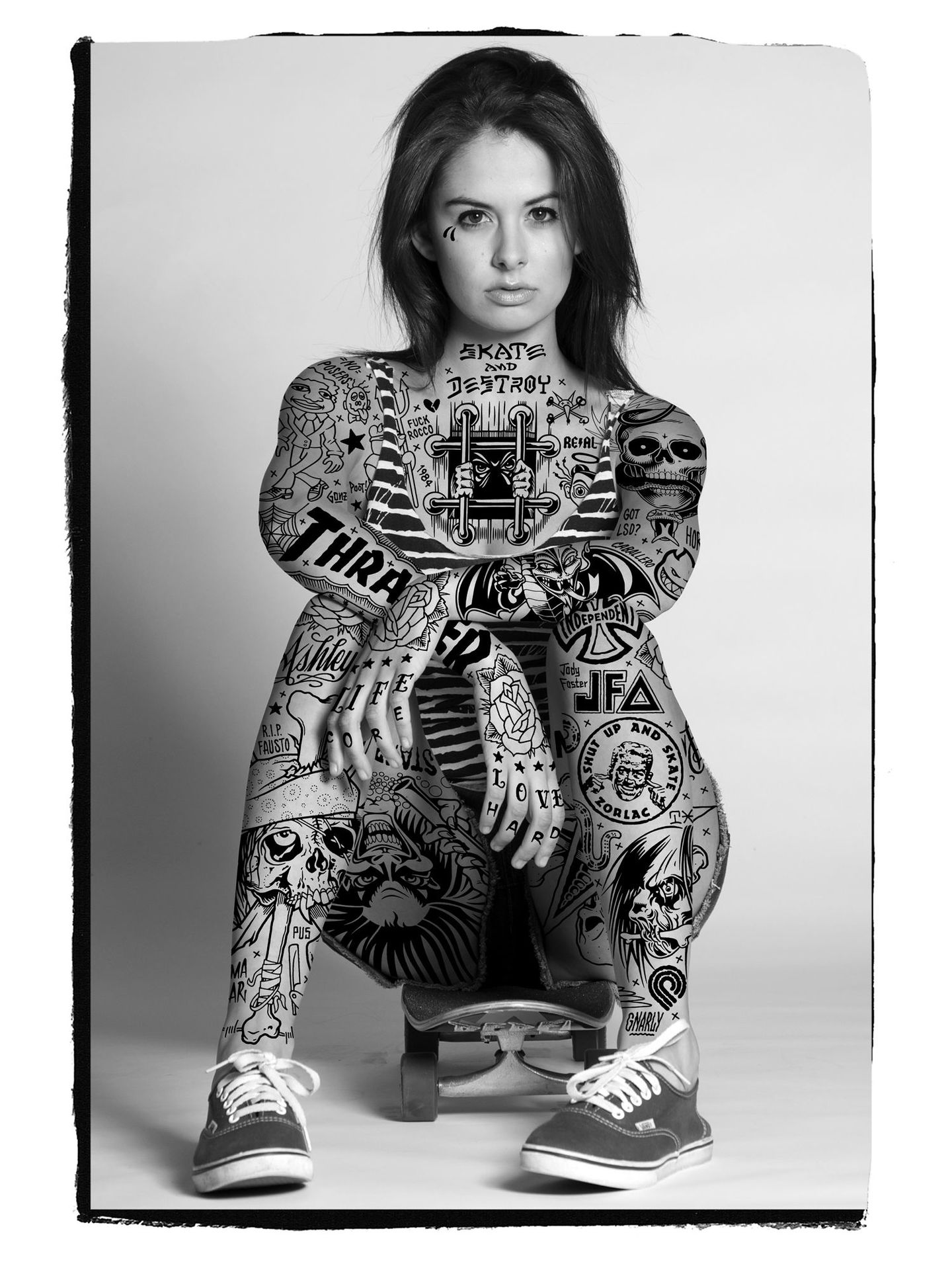 MIKE GIANT ポスター マイクジャイアント REBEL8 TATTOO MIKE GIANT