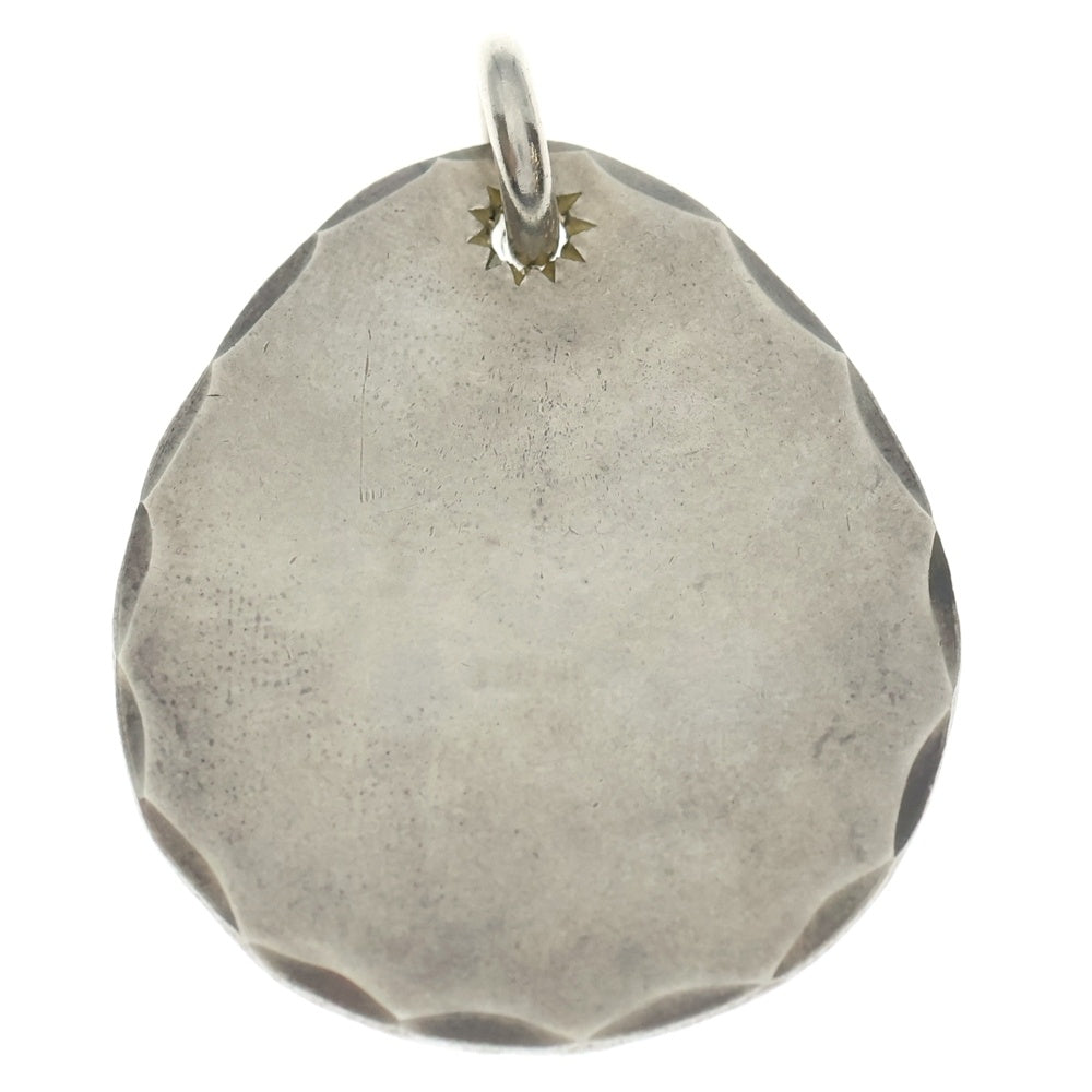 goro's(ゴローズ) 印台ズレ たたきメタル大 ペンダントトップ シルバー