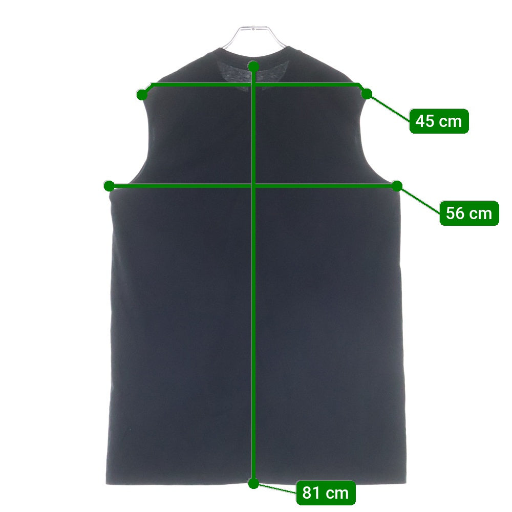 Rick Owens(リックオウエンス) 23AW NO SLEEVE CREW NECK SHIRTS