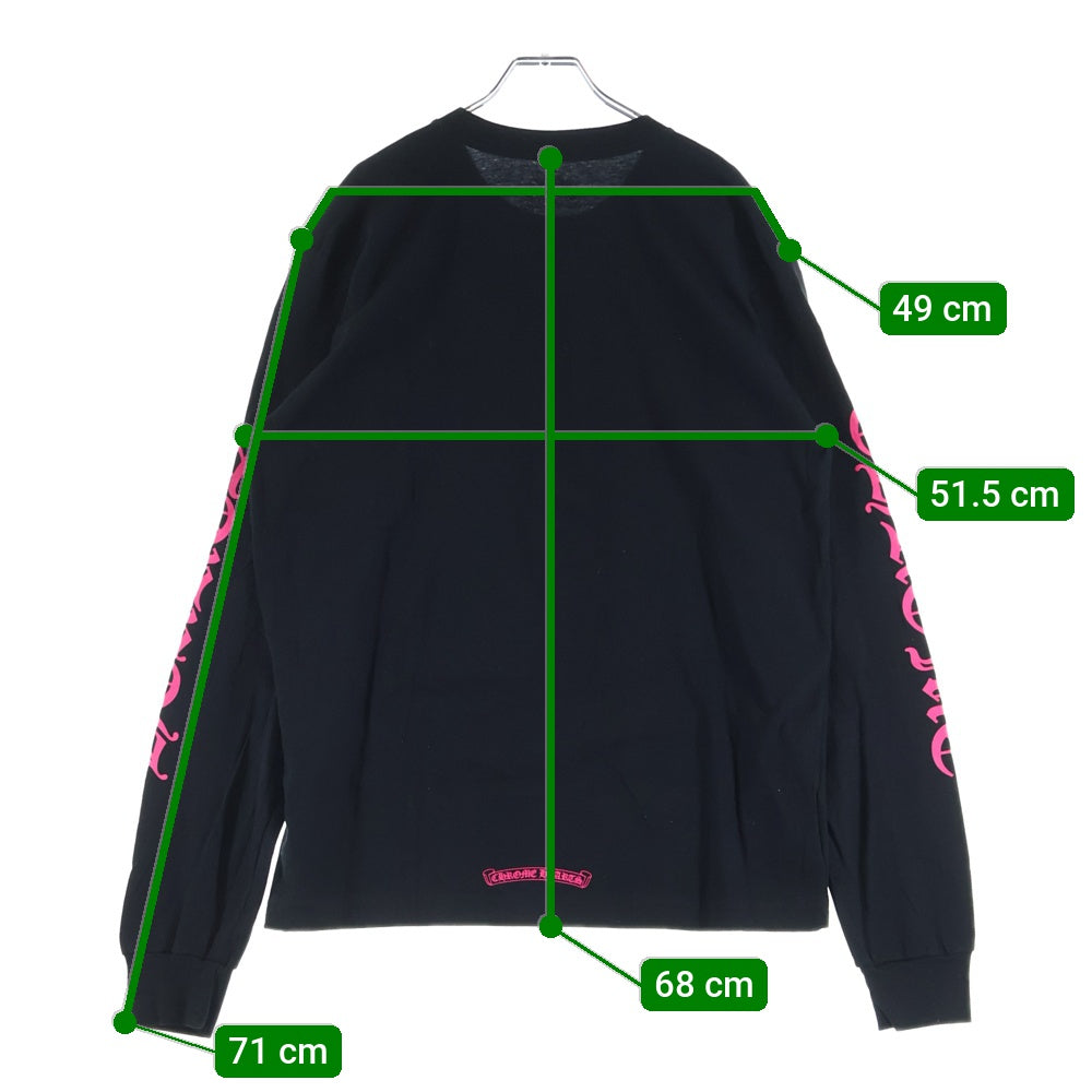 CHROME HEARTS(クロムハーツ) CH L S 1 ネックロゴプリント長袖