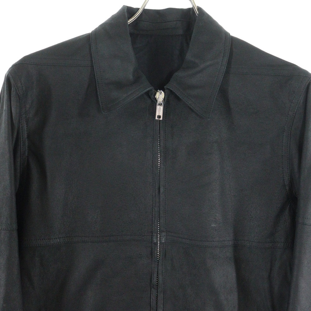 Rick Owens(リックオウエンス) 26SS BRAD JKT ラムレザー ジップアップ