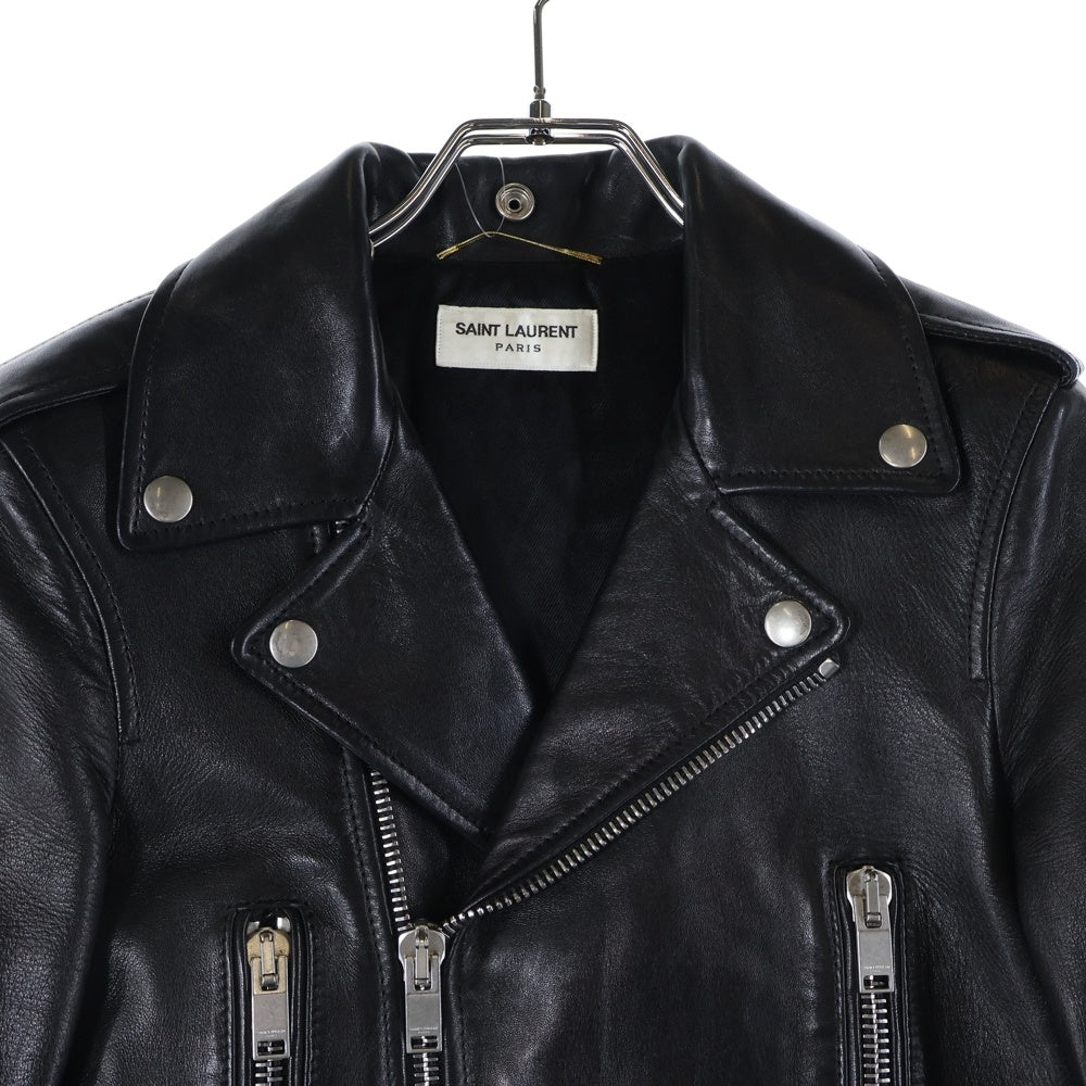 SAINT LAURENT サンローラン エディ期 ライダース レザージャケット