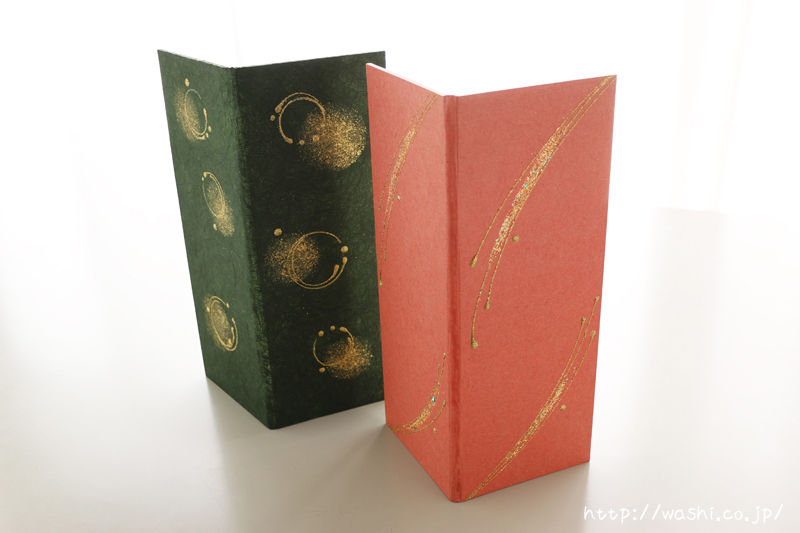 創作和紙メニューブックカバー製作の流れ【飲食レストラン向け