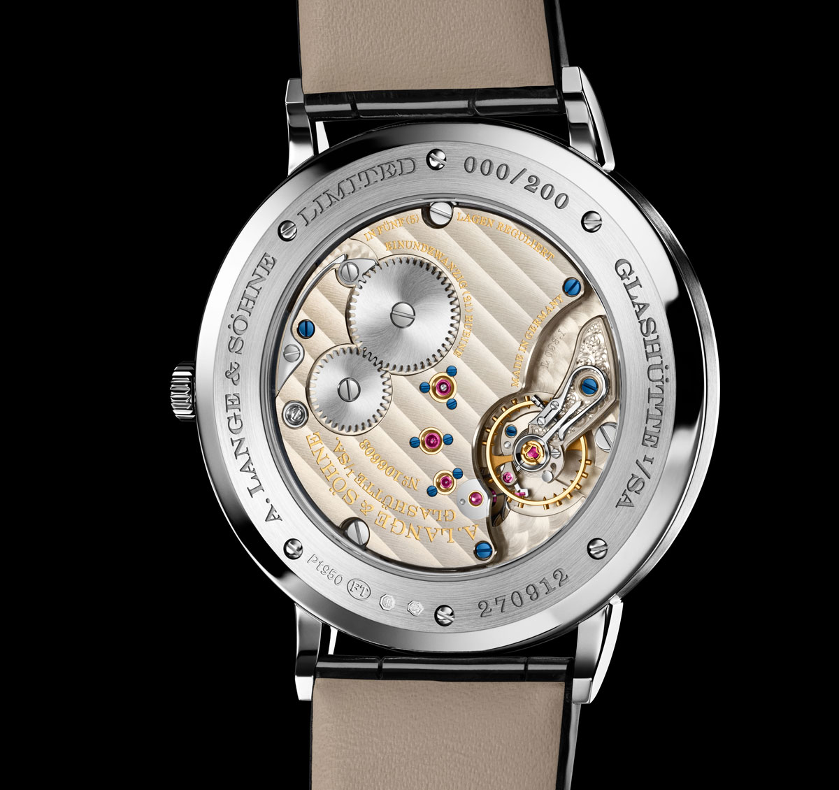 ドイツのウォッチメーカー、A. LANGE & SOHNEの豪華写真集 ドイツの