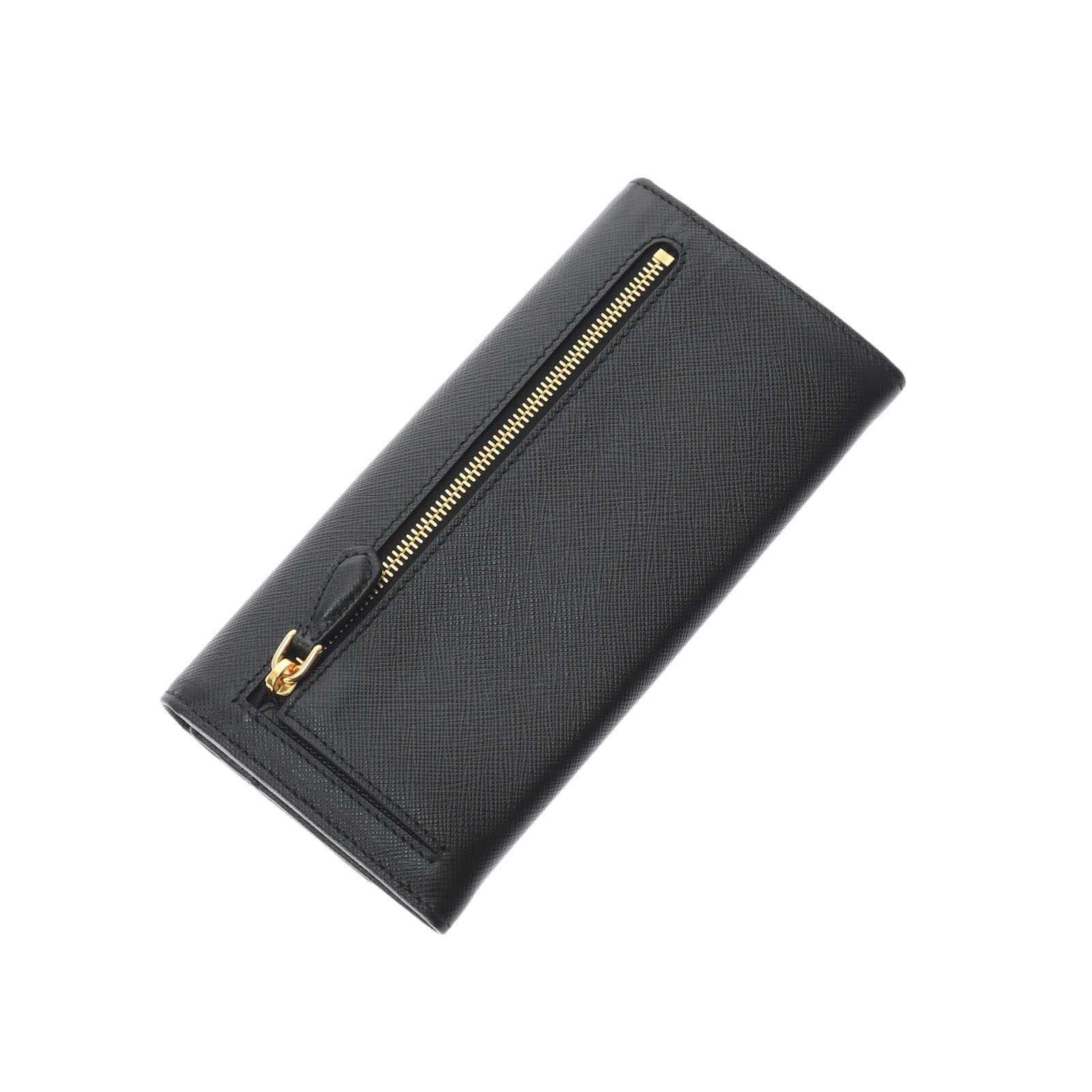 プラダ 長財布 サフィアーノレザー 黒 最高 PRADA プラダ 長財布