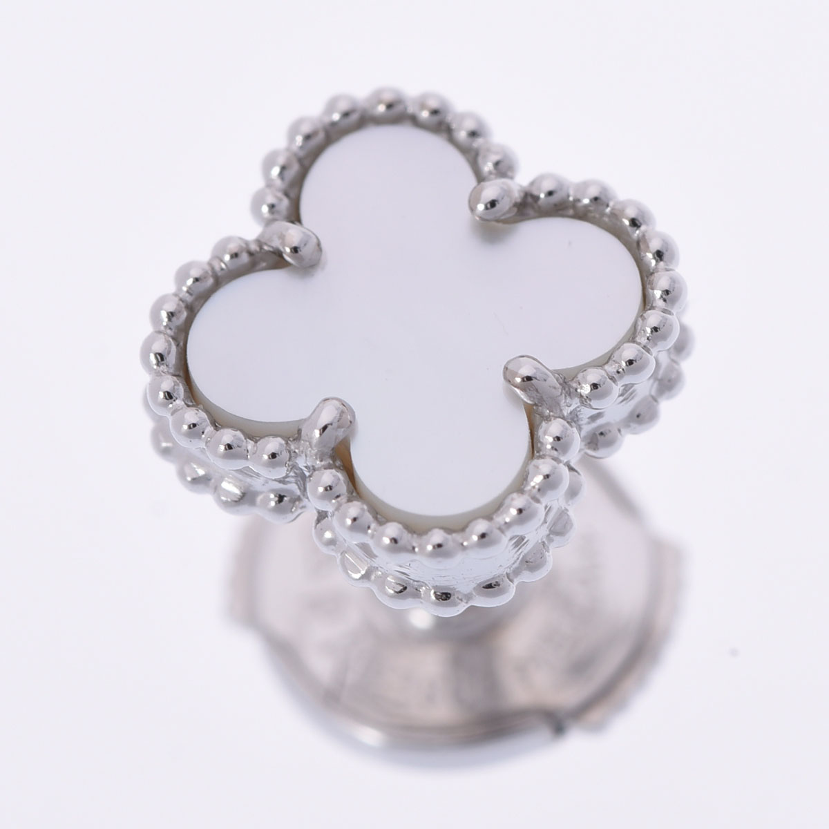 ヴァン クリーフ&アーペル スウィートアルハンブラ ピアス シルバー