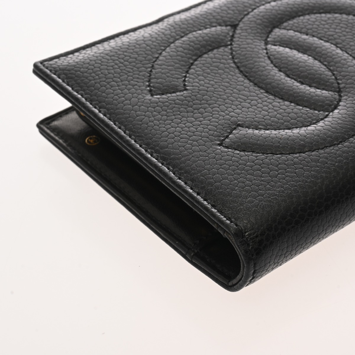 CHANEL ブラック 二つ折り財布 セット CHANEL ブラック 二つ折り財布