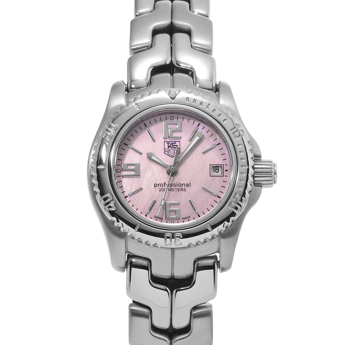 タグ ホイヤー エクスクルーシブ デイト WT141F.BA0560 ピンクシェル