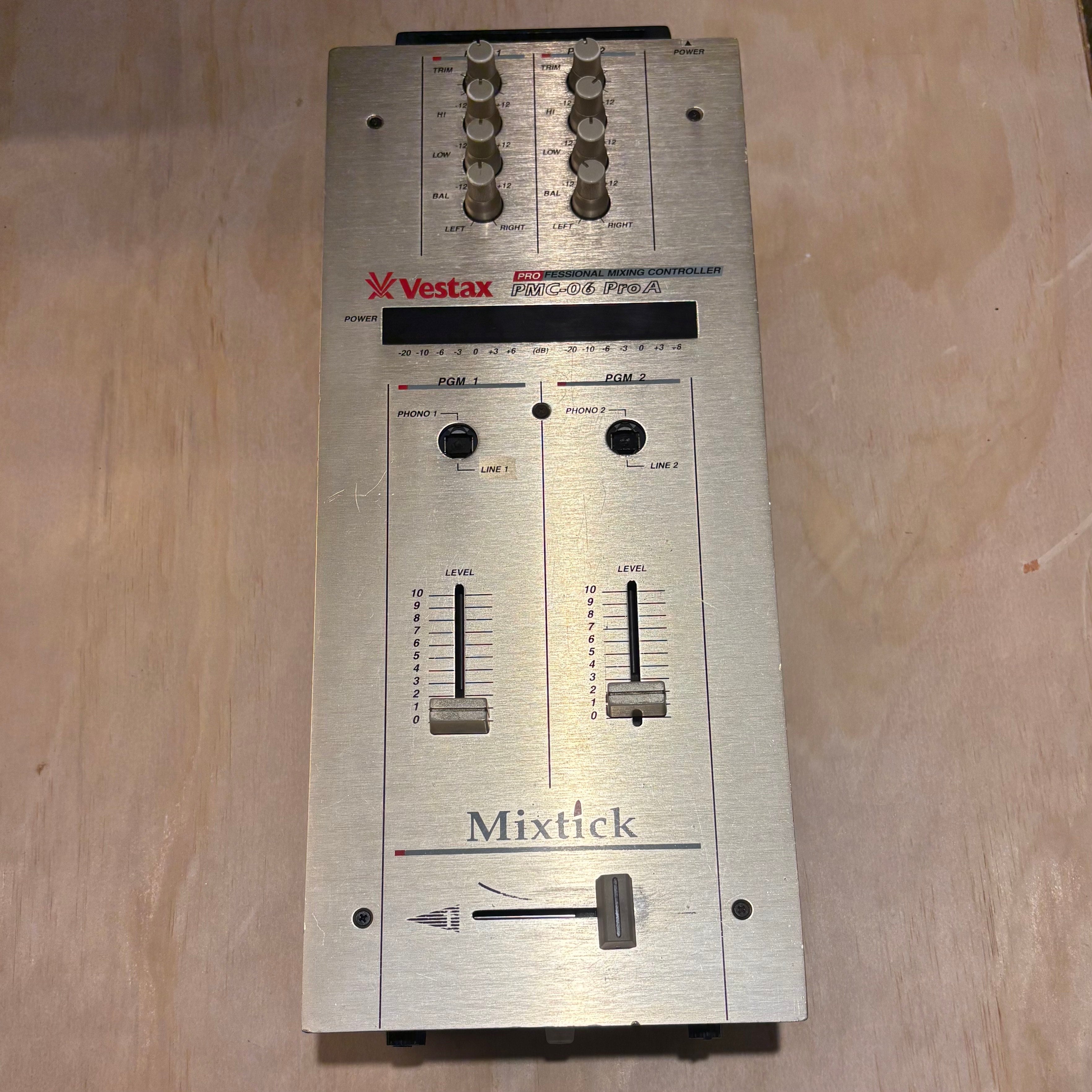 Vestax PMC-06 ProA 2 Channel Mixer – Wax Museum Records
