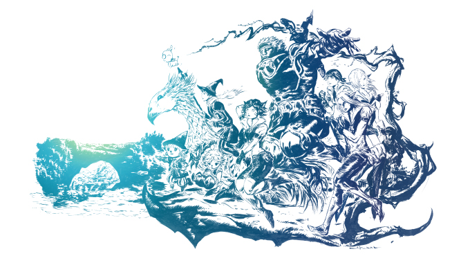 天野喜孝 FFXI 版画 WORLD WAR vana'diel 天野喜孝 FFXI 版画 WORLD