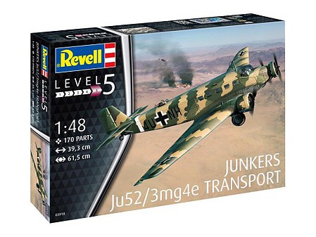 Revell-Germany Junkers Ju52/3m Transport Aircraft