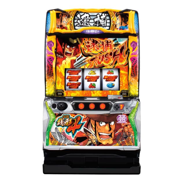 12/6新台】パチスロ『主役は銭形3』／4号機の初代を踏襲、代名詞の3G連