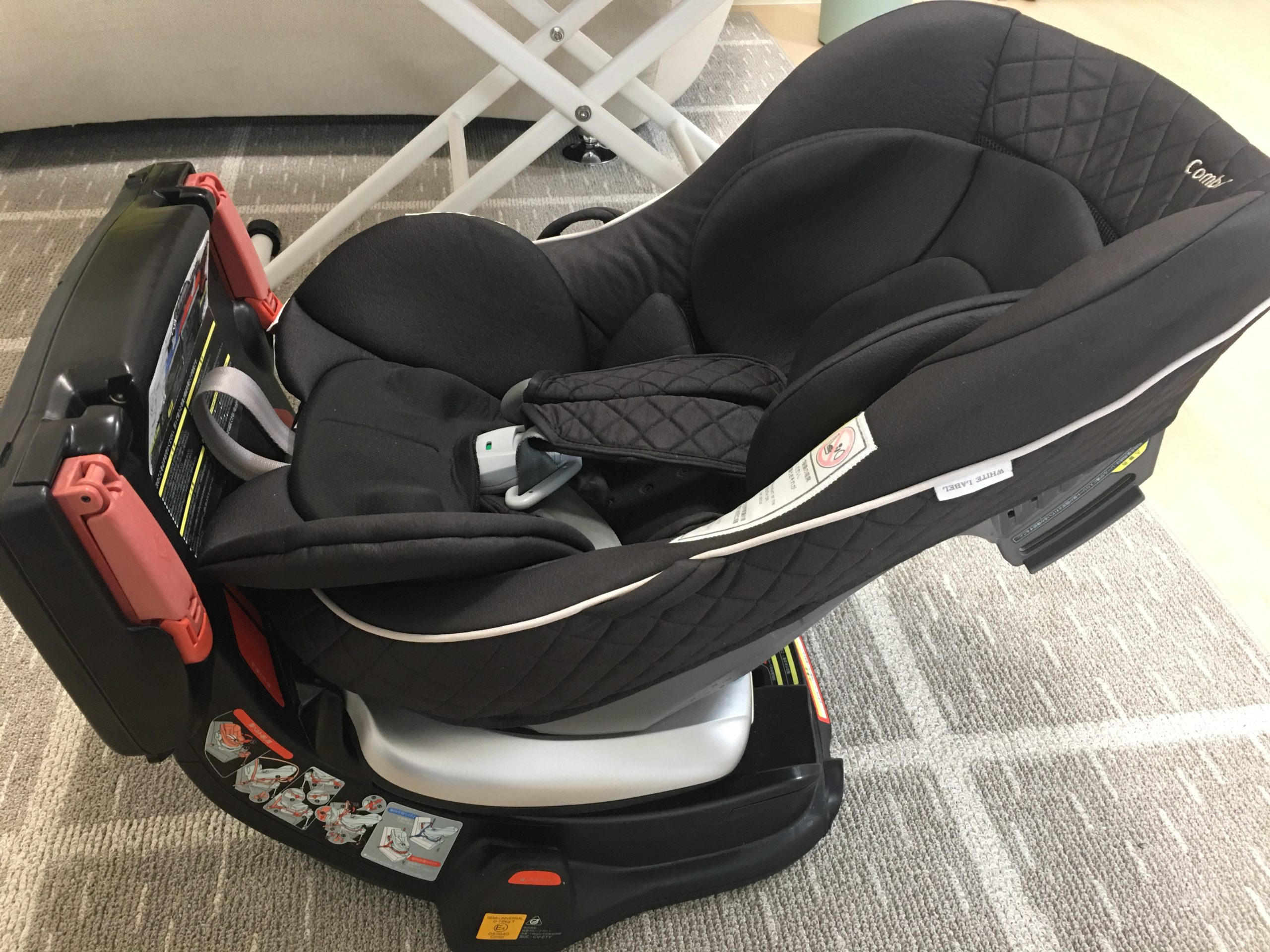 取引中】美品 説明書付き 新生児からOK ラクティアターン コンビ