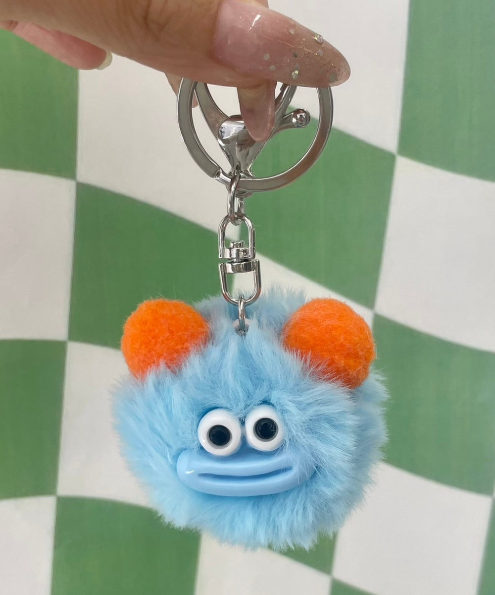青いモンスター キーホルダー 5個セット WEGO｜ミニモンスターぬい