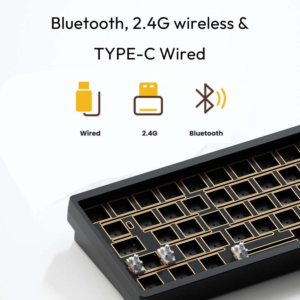 Weikav Lucky65 V2 | 65% Ball-catch Structure Keyboard Kit