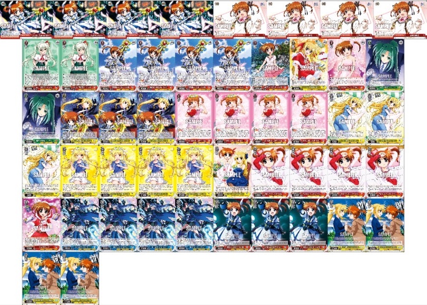 ヴァイスシュヴァルツ 魔法少女リリカルなのは デッキ 8扉 ガチ構築