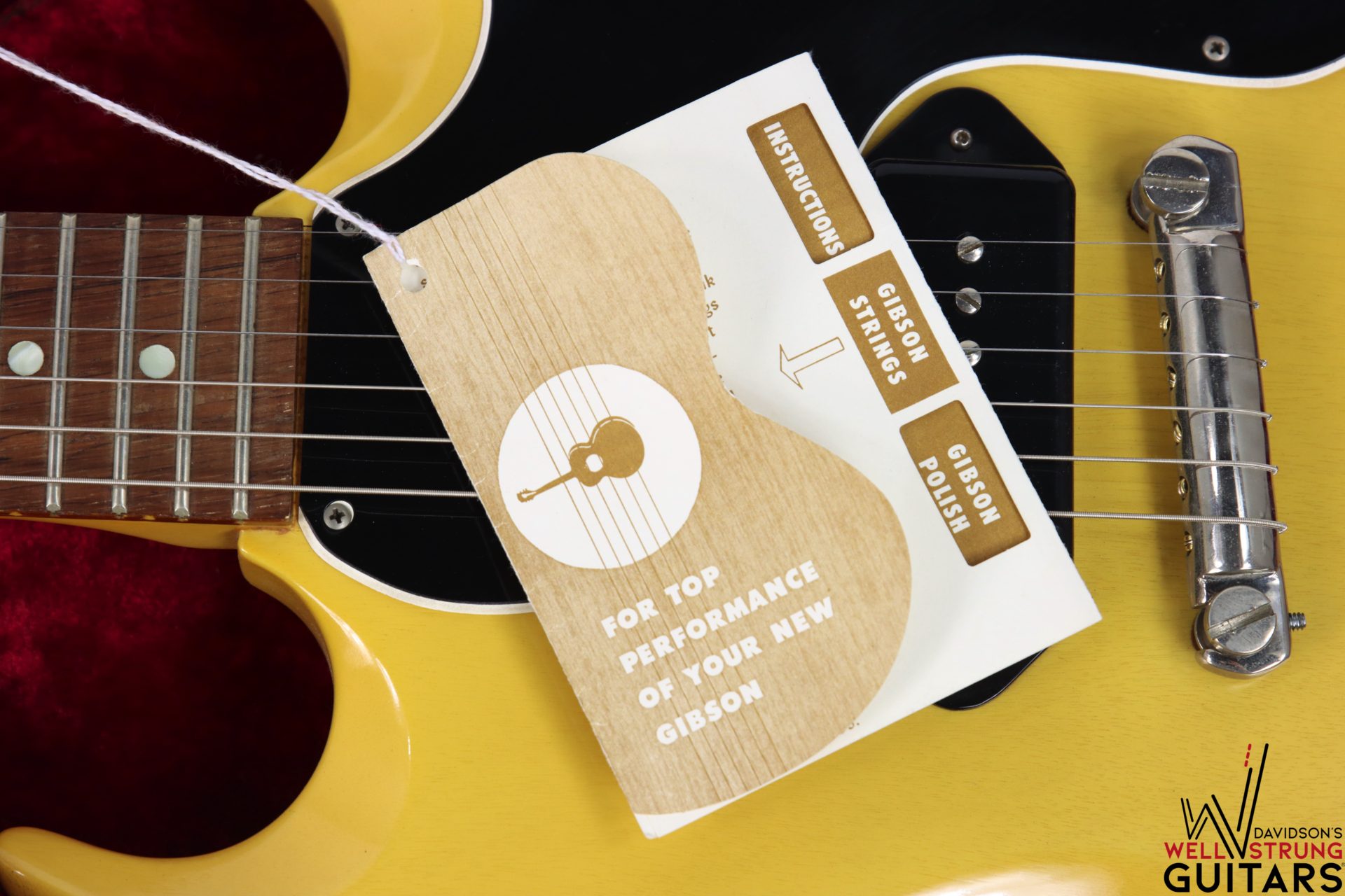 ギター Epiphone SG Junior TV yellow SG Junior – TV Yellow