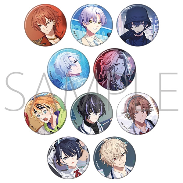 匿名配送】エイトリ 18TRIP PASH! 全サ 缶バッジ 來人 24点 匿名配送