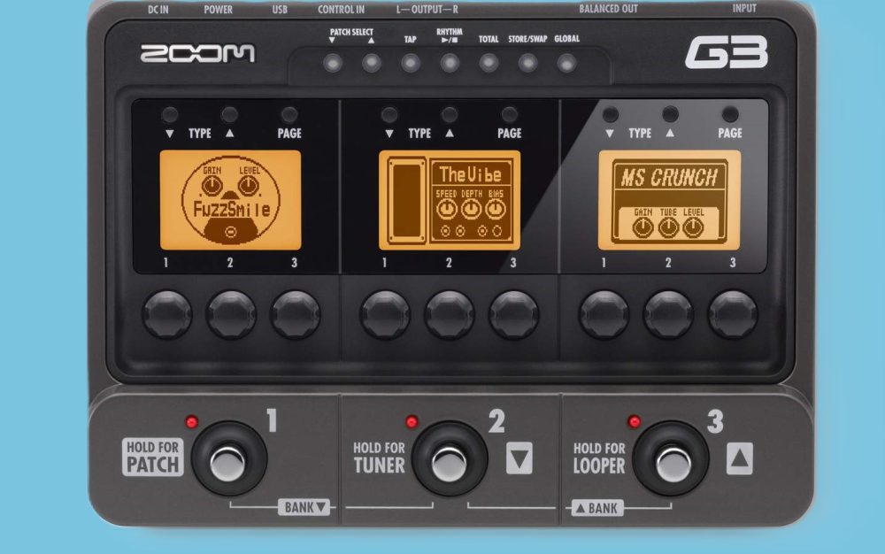 ZOOM G3 ギターエフェクター 【公式通販】