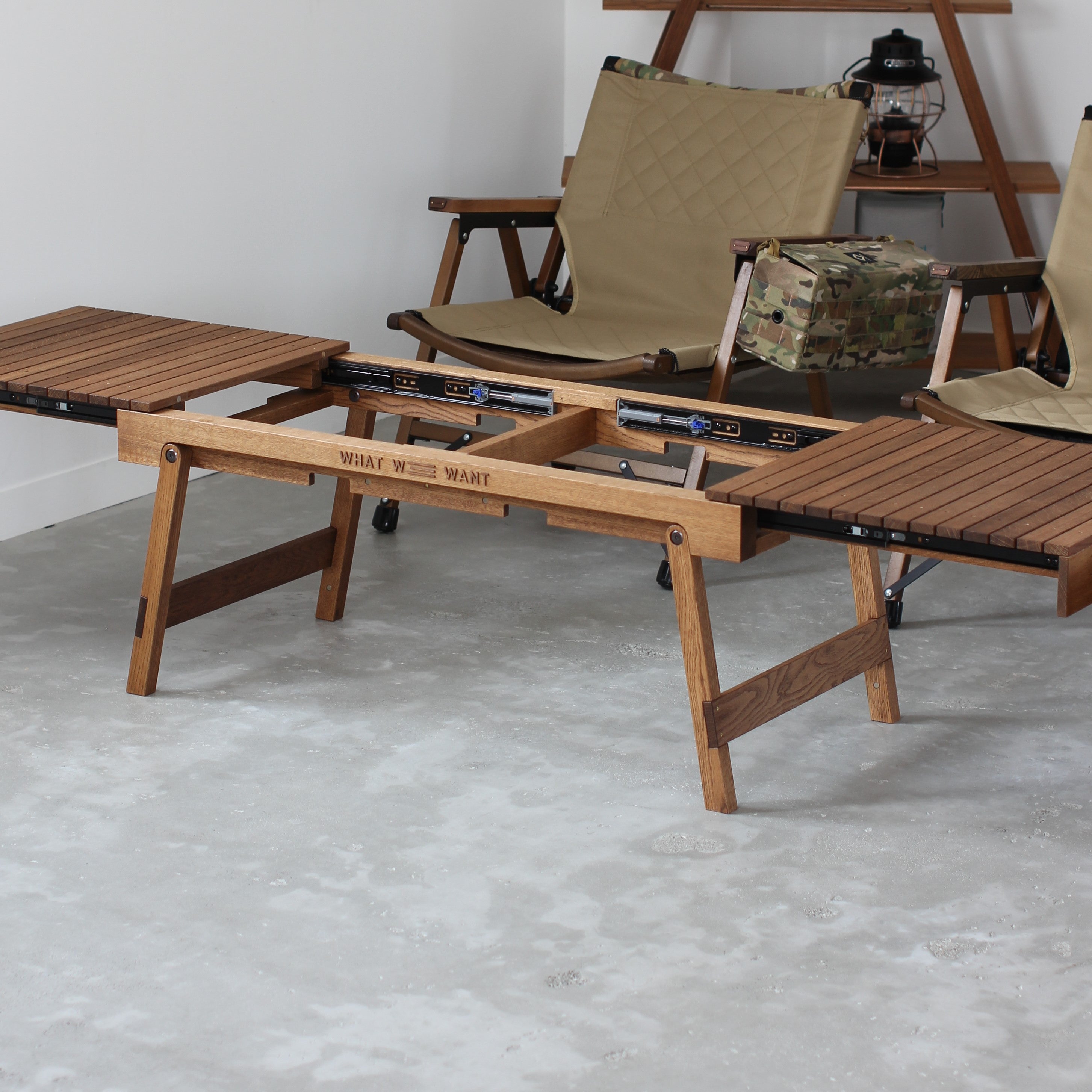 WHATWEWANT エクステンションテーブルウォルナット 新品 what we want