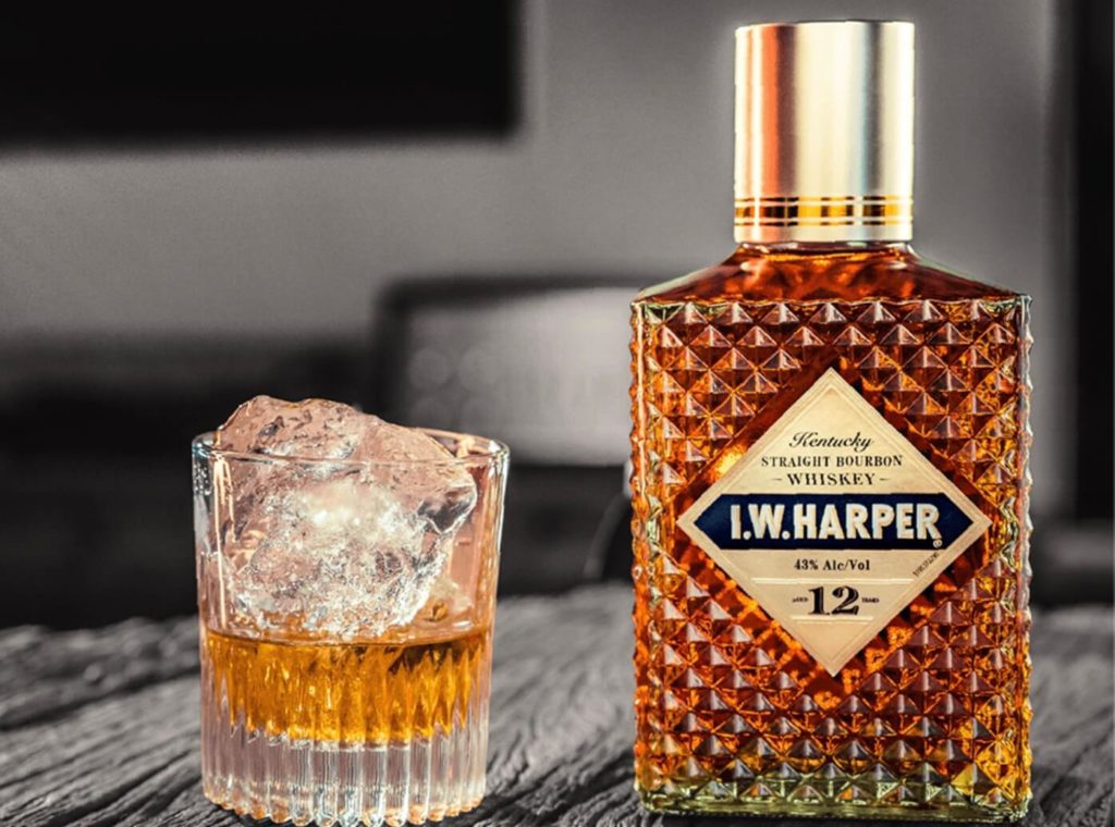 未開栓 I.W.ハーパー ウイスキー 12年 750ml 43% バーボン I.W.HARPER