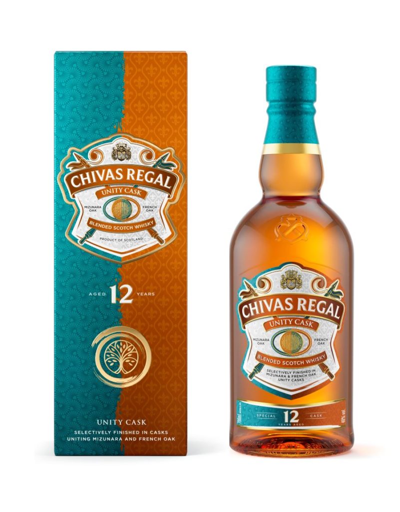 ミズナラ×フレンチオーク「シーバスリーガル ユニティカスク 12年」が