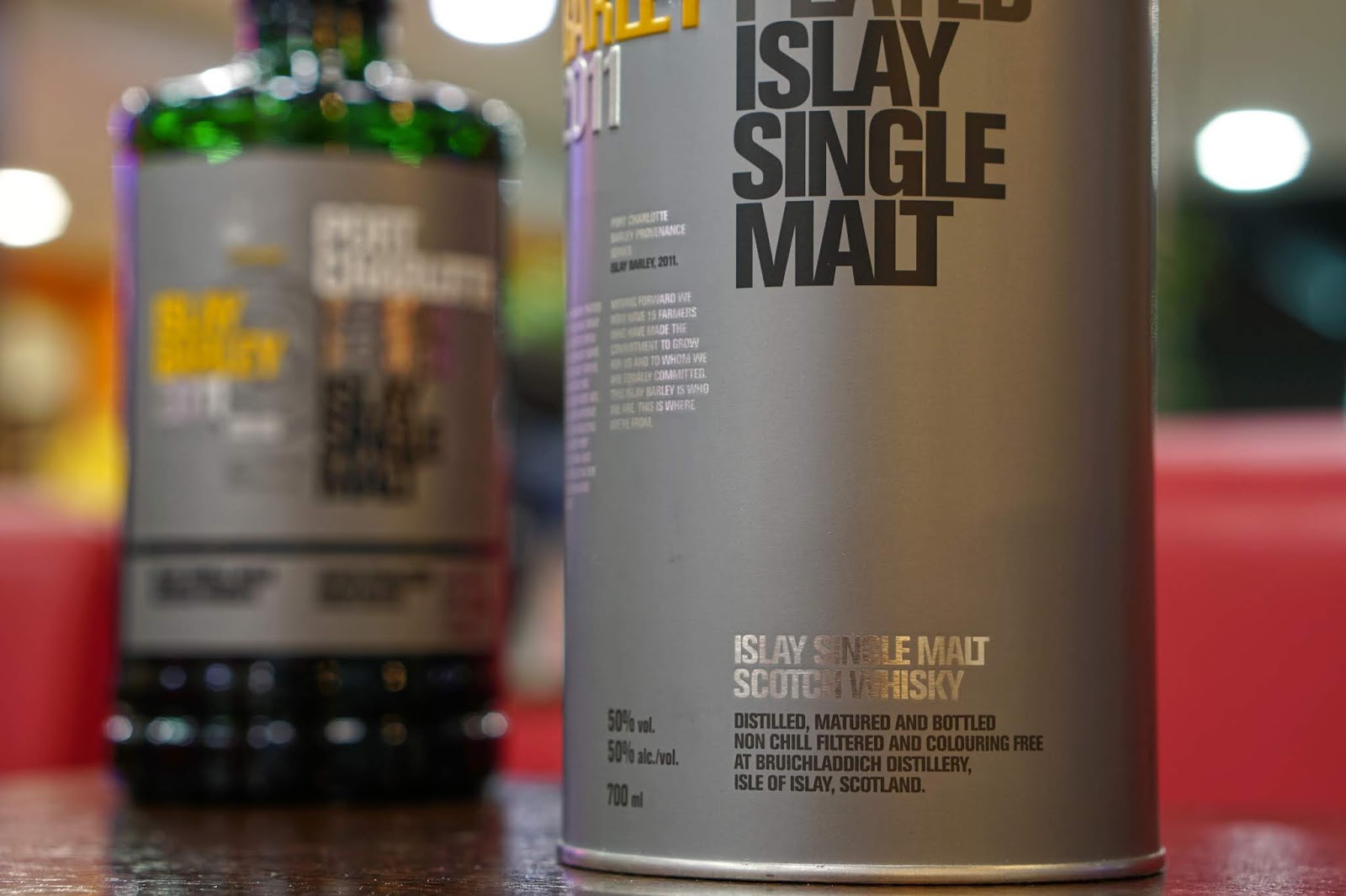 Port Charlotte Islay barley, vintage 2011, 6 y.o. single malt