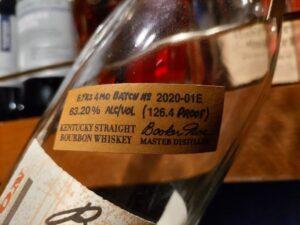 バーボンウイスキーレビュー】ブッカーズ 2020-01Eを評価 - たるブログ