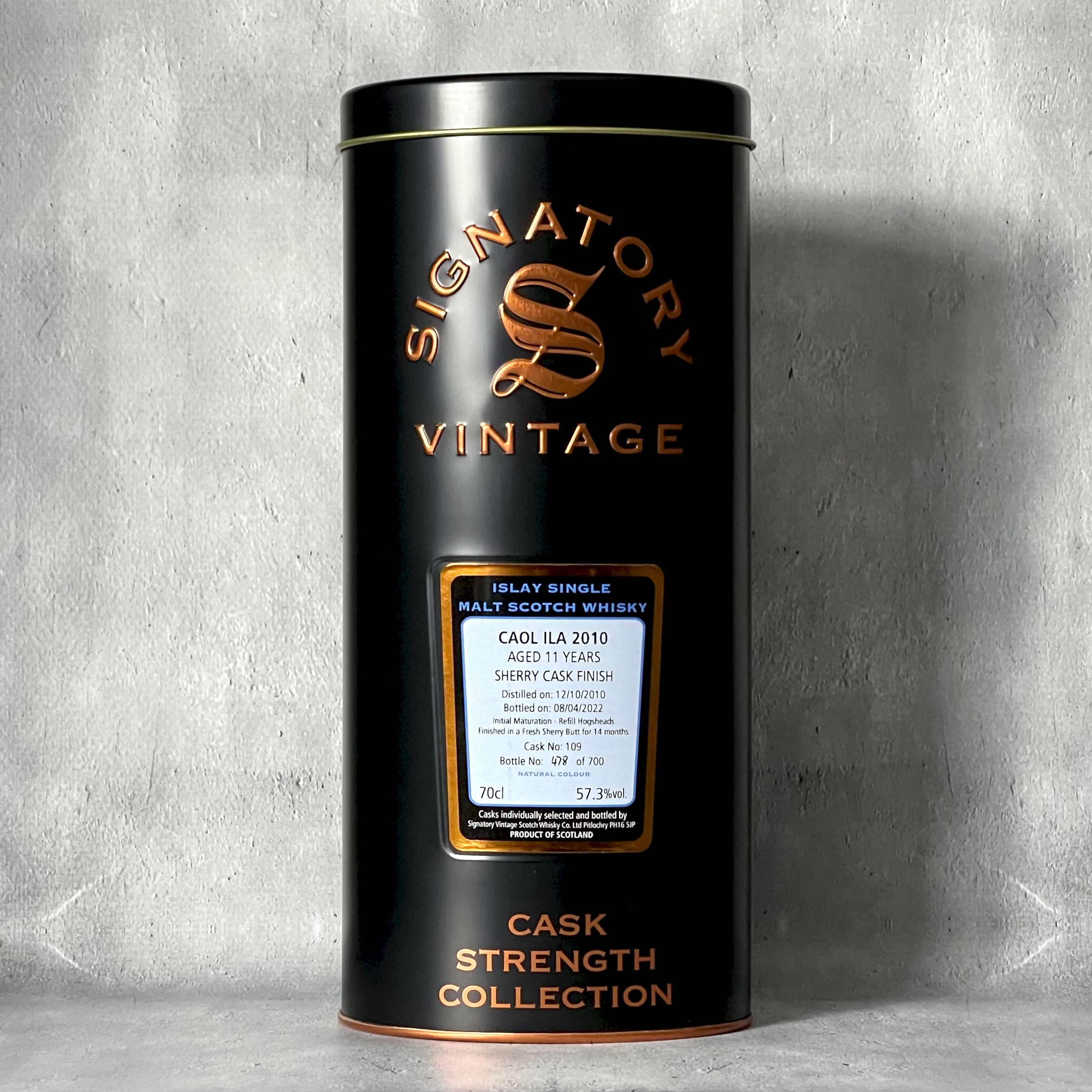 終売品 超貴重】カリラ ナチュラルカスクストレングス 700ml 61.3%