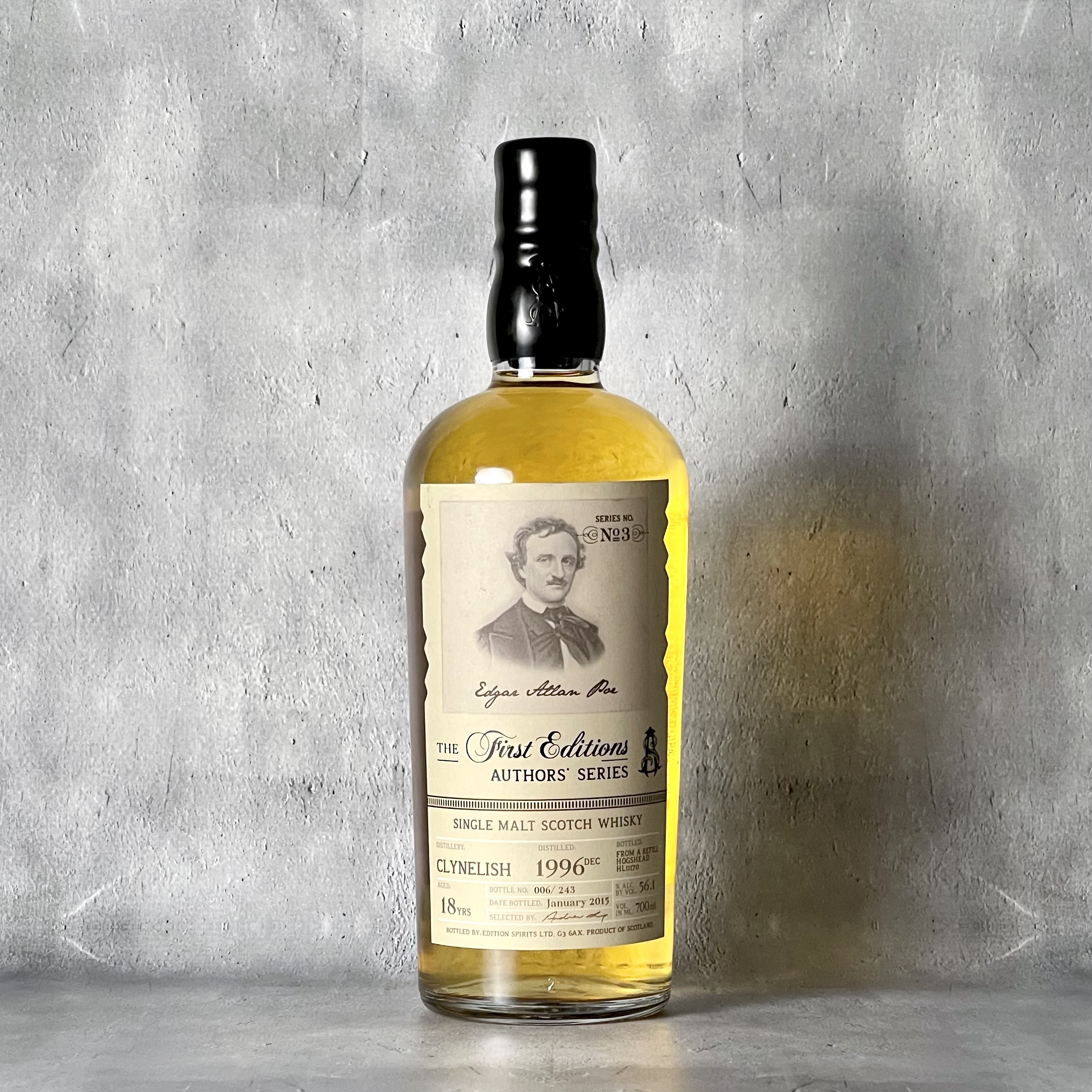 WHISKY LOVERS ONLINESHOP / クライヌリッシュ 1996 18年 THE FIRST