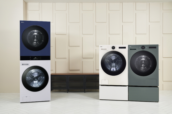 LG電子が国内最大容量の乾燥機を搭載した「トロンウォッシュタワー」を