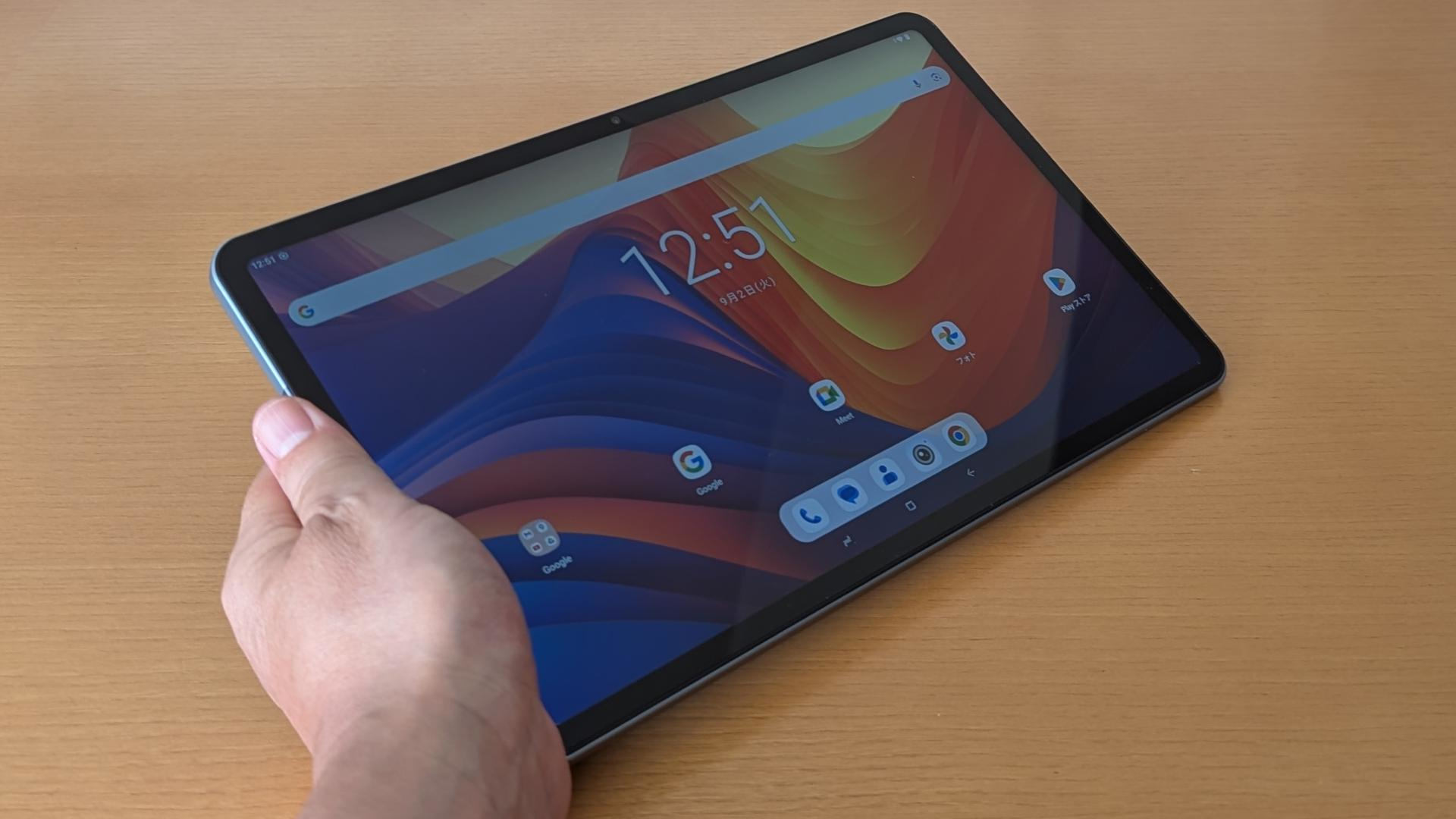 DOOGEE V Pad レビュー － Dimensity 7050搭載、5G対応の12インチ