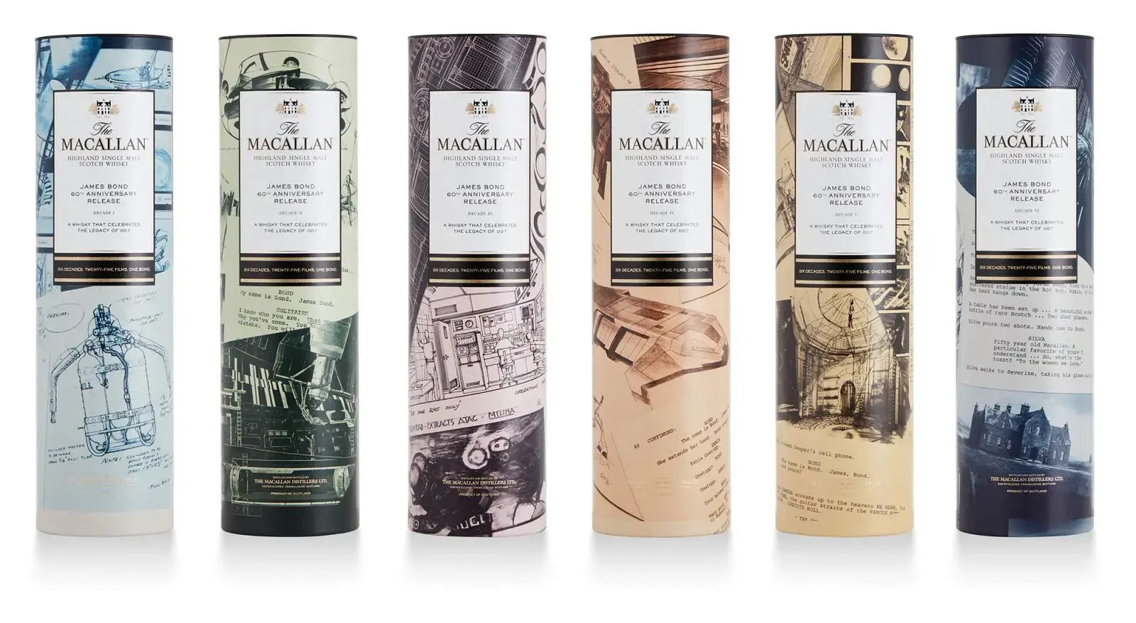 <日本未入荷品・抽選品>MACALLAN 60周年記念　007 DECADE6 日本未入荷品・抽選品>MACALLAN 60周年記念007 DECADE6