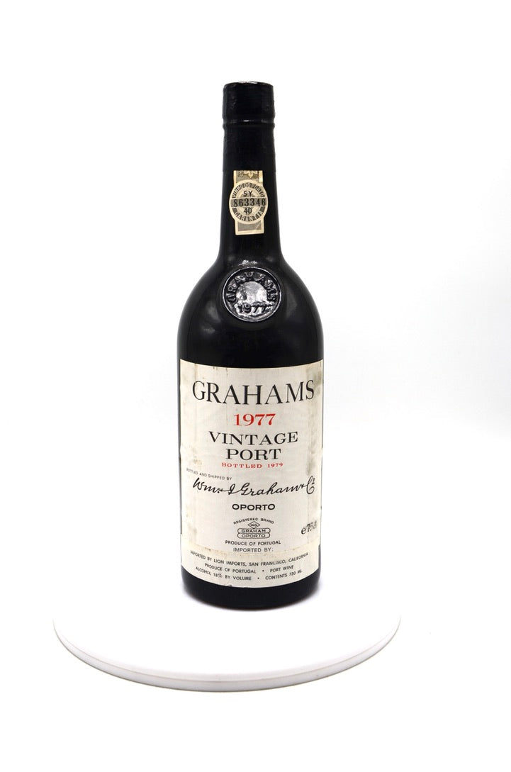1977 Graham's Vintage Port – Wine Consigners Inc.