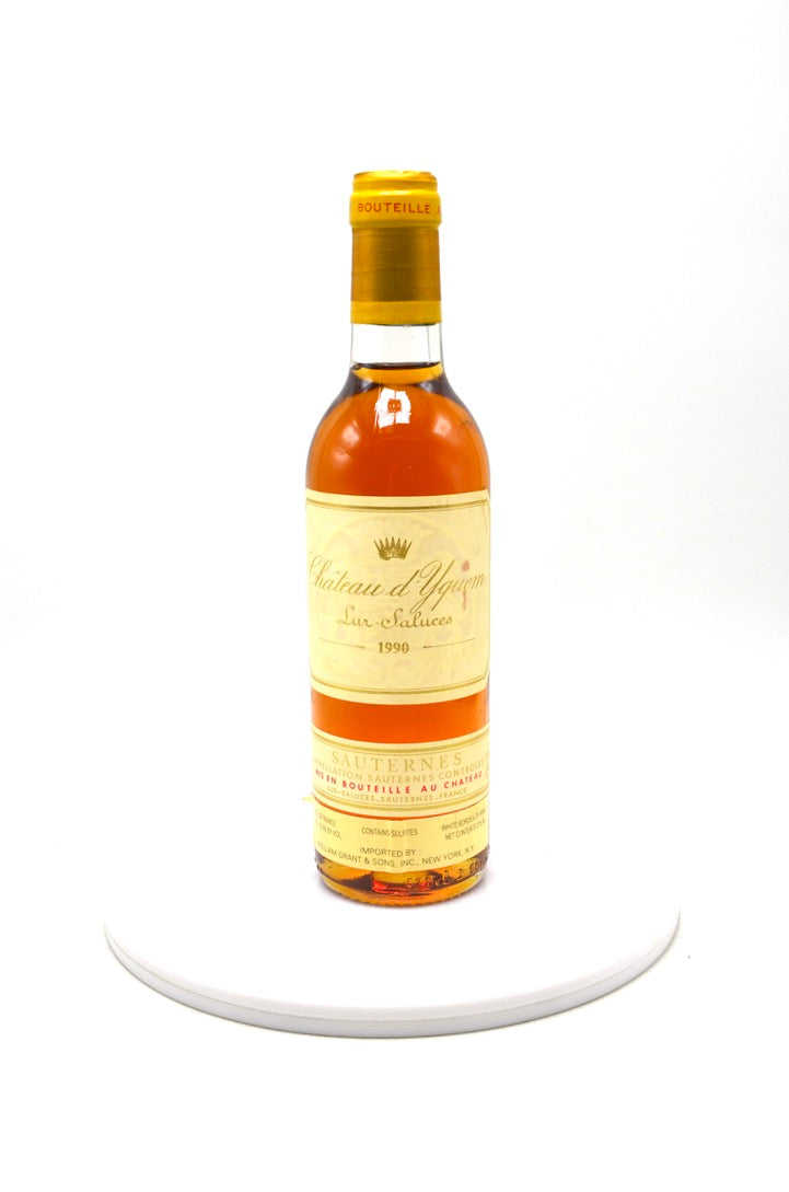 1990 Château d'Yquem, Sauternes (half-bottle) – Wine Consigners Inc.