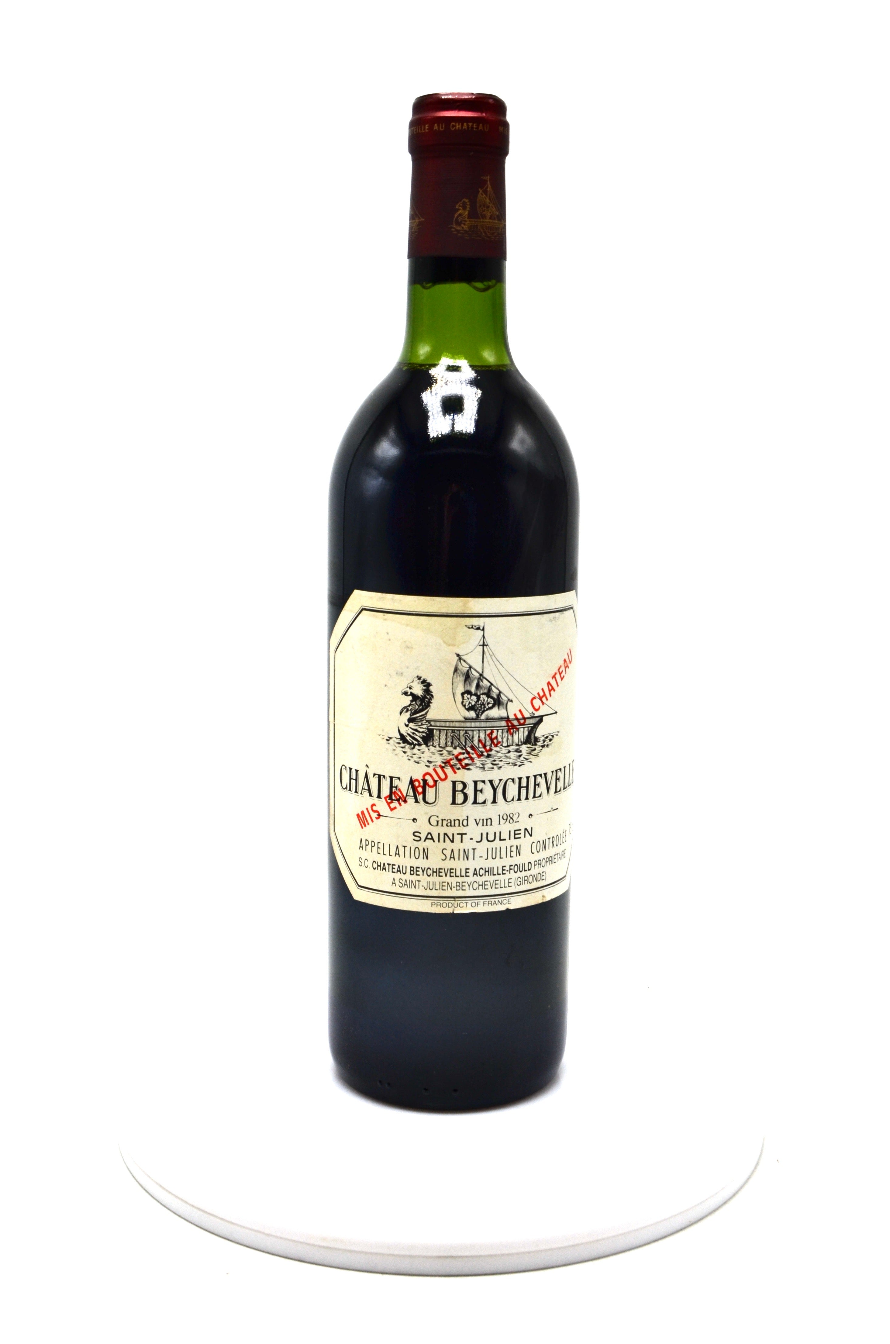 1982 Château Beychevelle, St. Julien – Wine Consigners Inc.