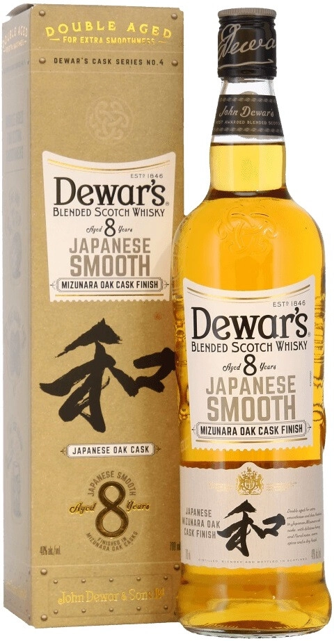 Whisky Dewar's Japanese Smooth 8 Years Old, gift box, 700 ml
