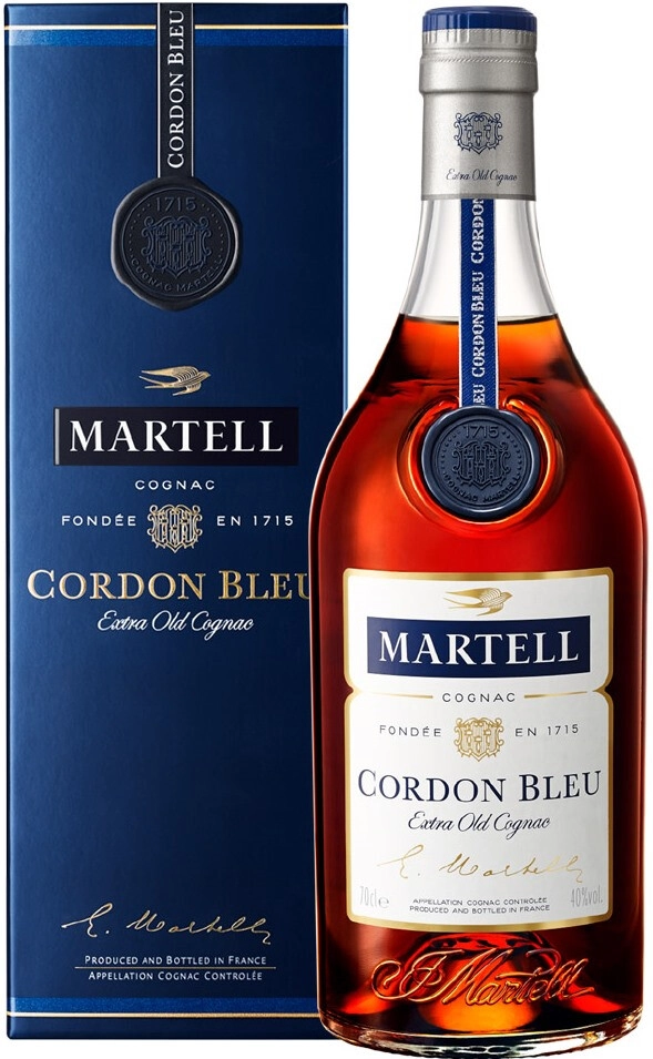 Cognac Martell Cordon Bleu, with box, 700 ml Martell Cordon Bleu