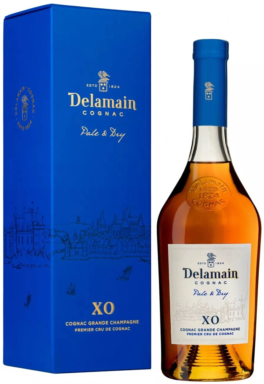 Cognac Delamain, Pale & Dry XO, gift box, 700 ml Delamain, Pale