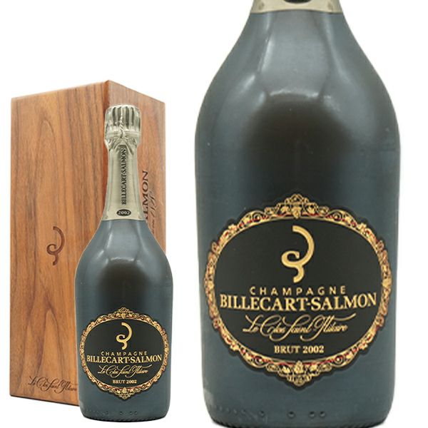 豪華マホガニー調木箱入】ビルカール サルモン シャンパーニュ 2002年