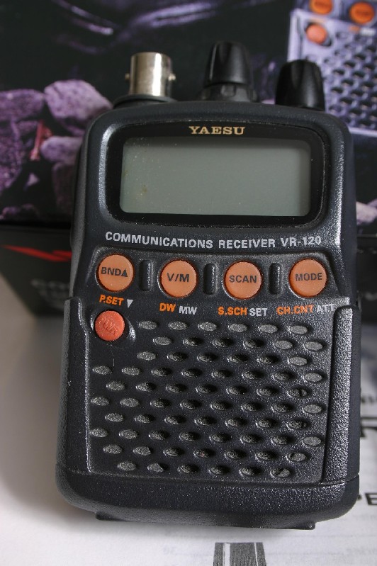 YAESU VR-120 広帯域ハンディ受信機 スタンダード エアバンド Yahoo