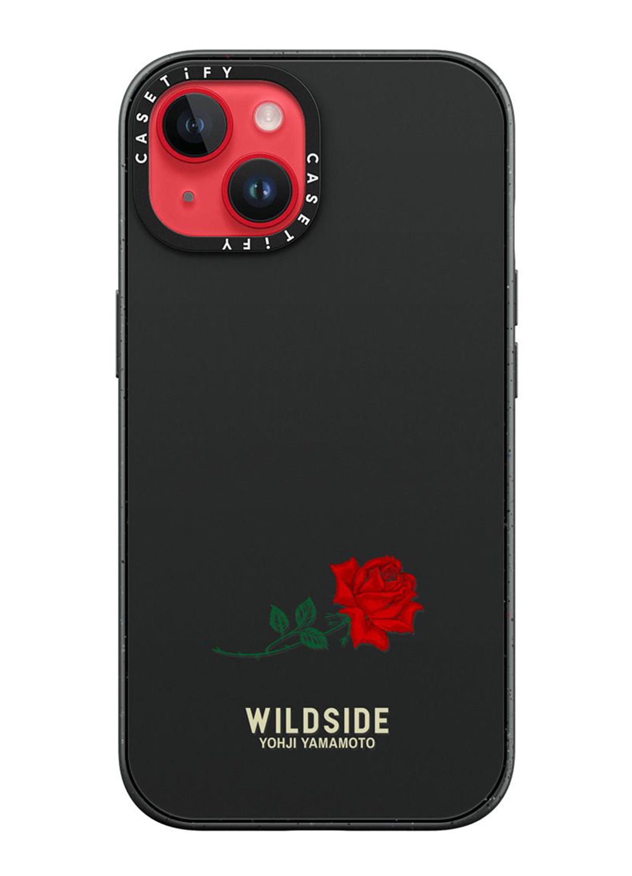WILDSIDE ×CASETiFY ROSE iPhone case(Matte Black)(iPhone 14 BLACK