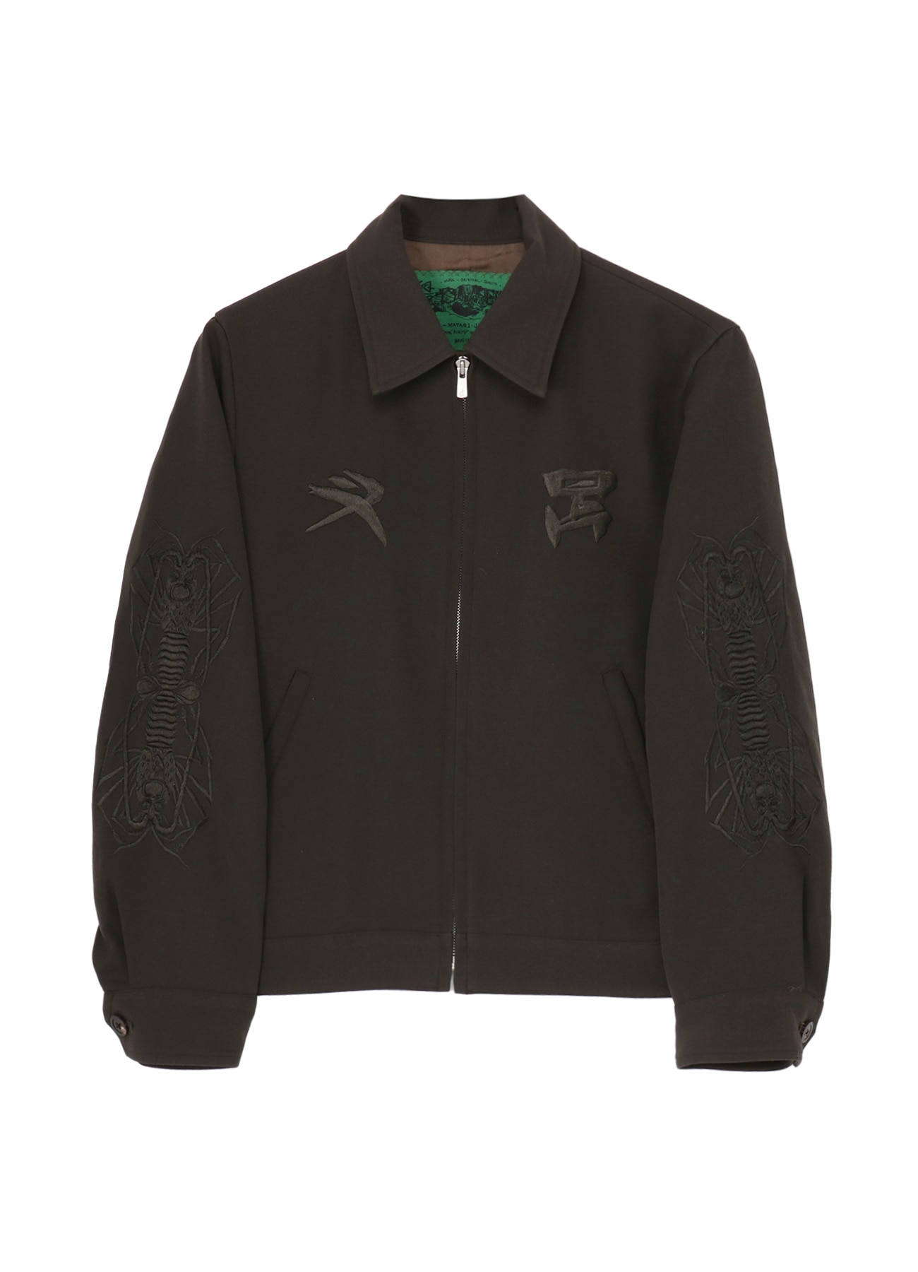 WILDSIDE × MOSS STUDIO MATAGI JUMPER (Monochrome)(XXL Black): MOSS